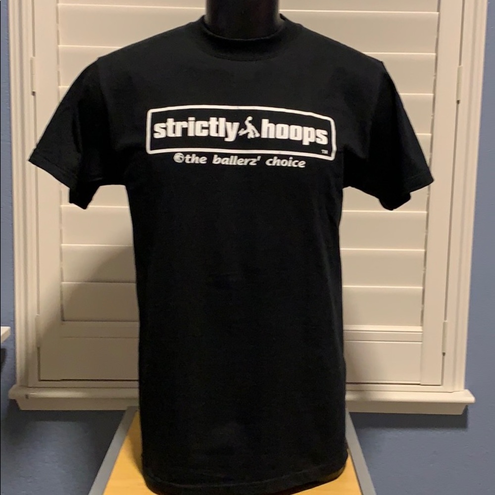 Strictly Hoops Basketball Apparel Logo T-Shirt